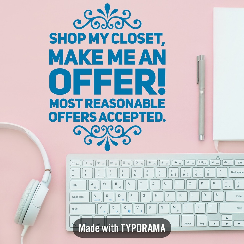 Make me an OFFER!